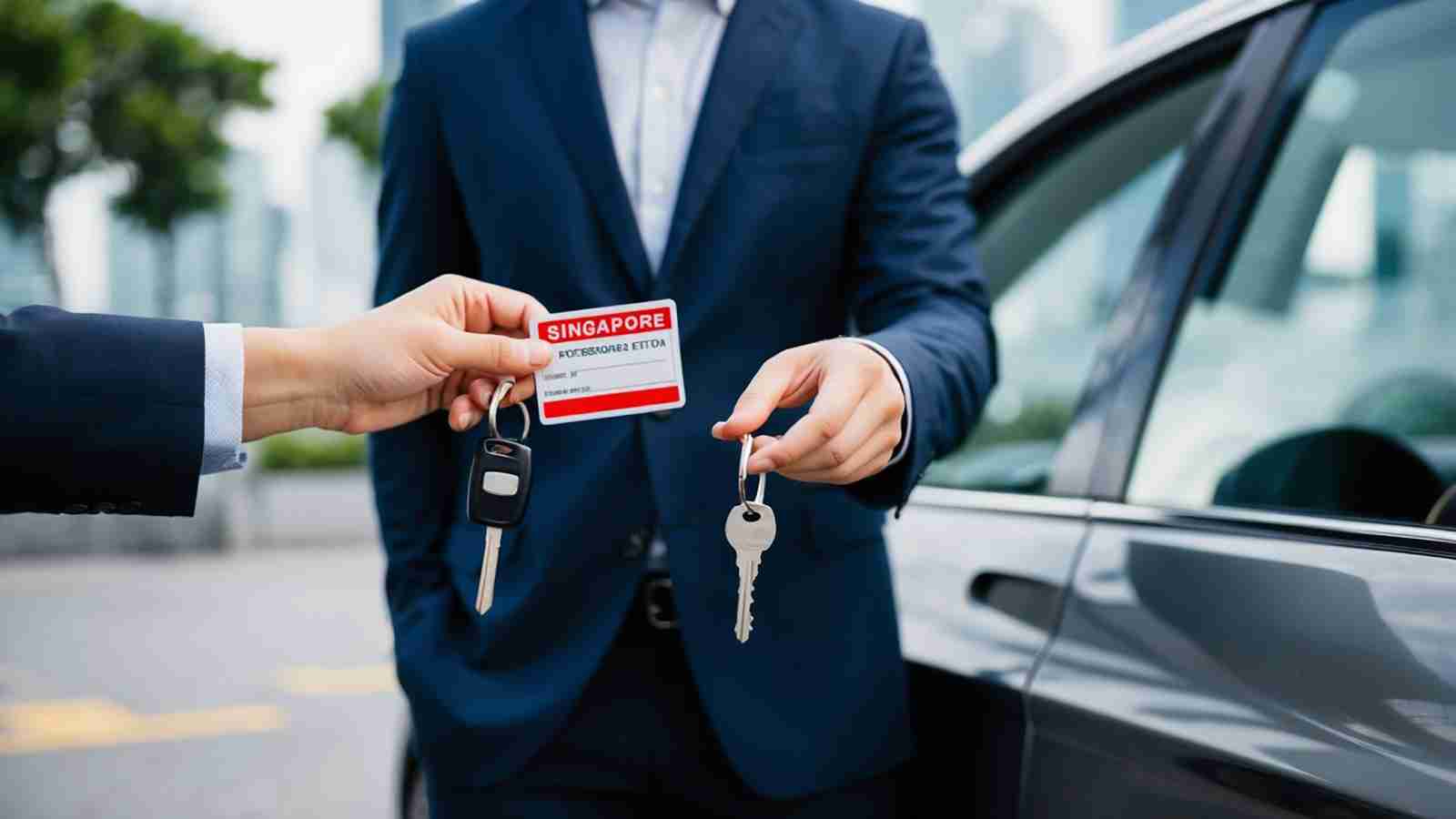 can a work permit holder drive a singapore car