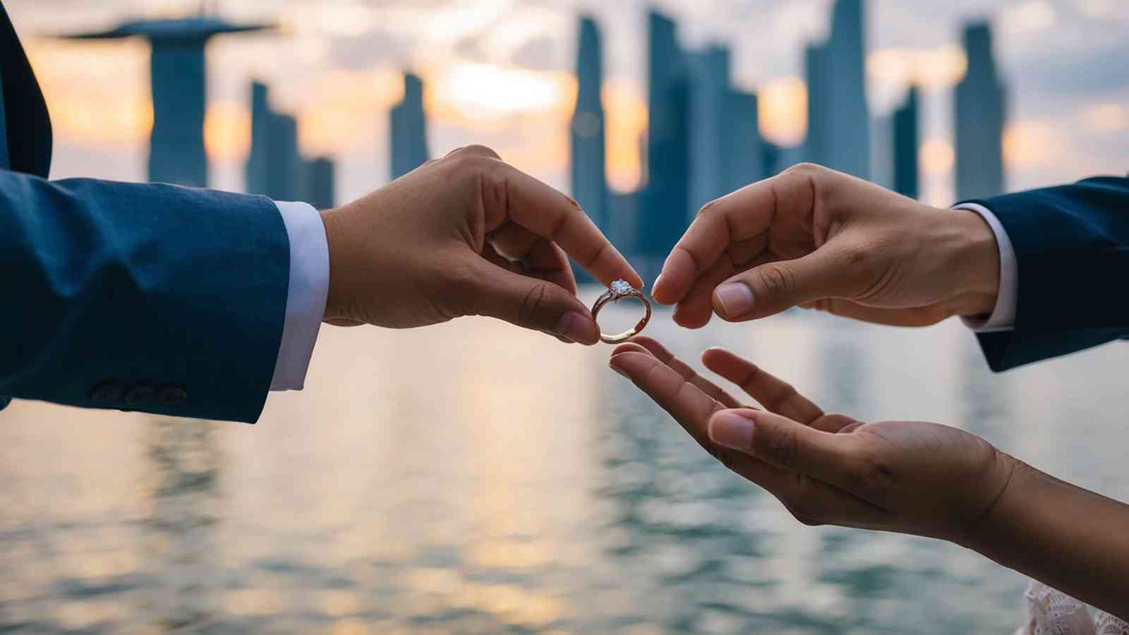 can work permit holder marry singaporean