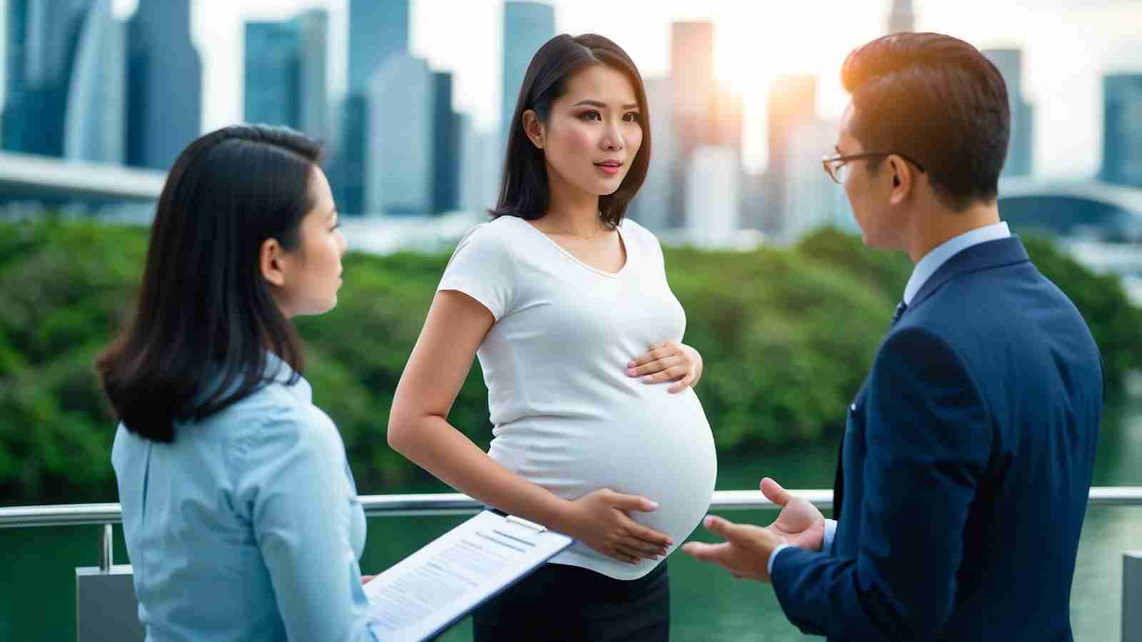 what happens if a work permit holder gets pregnant in singapore in 2025