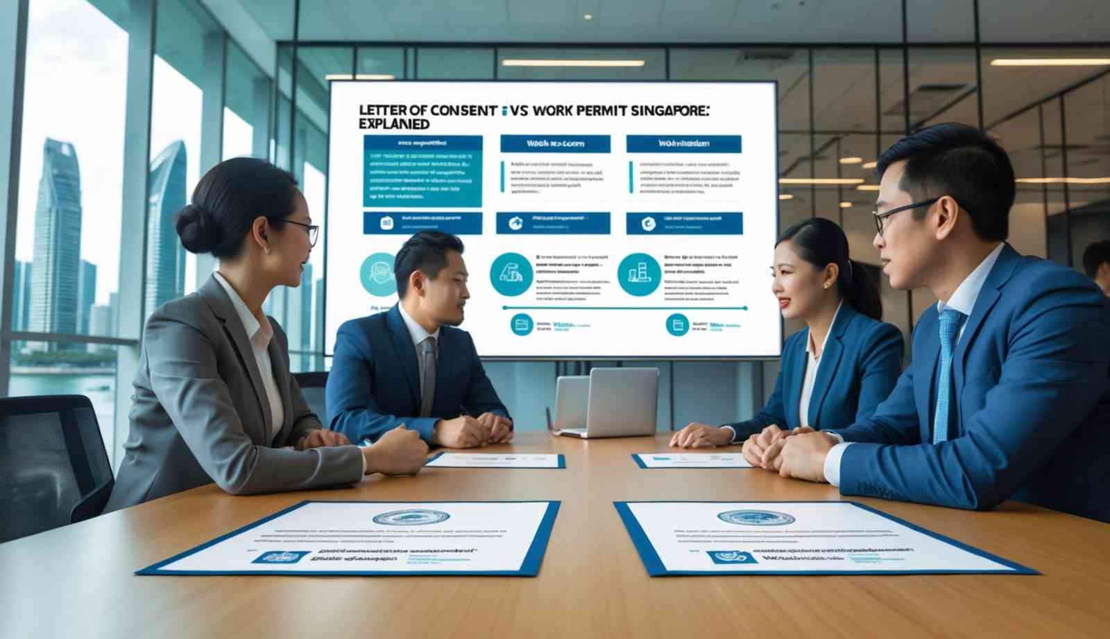 letter of consent vs work permit