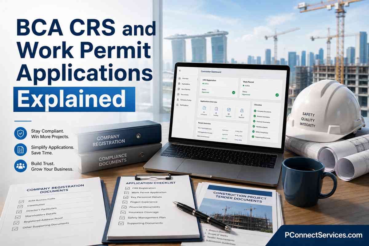 bca crs and work permit applications