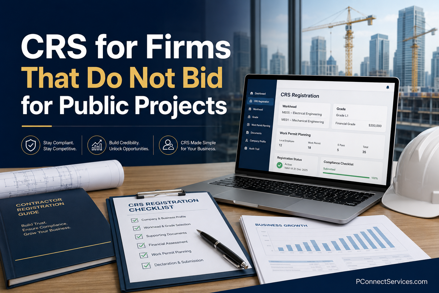 crs rules for firms that do not bid for public projects