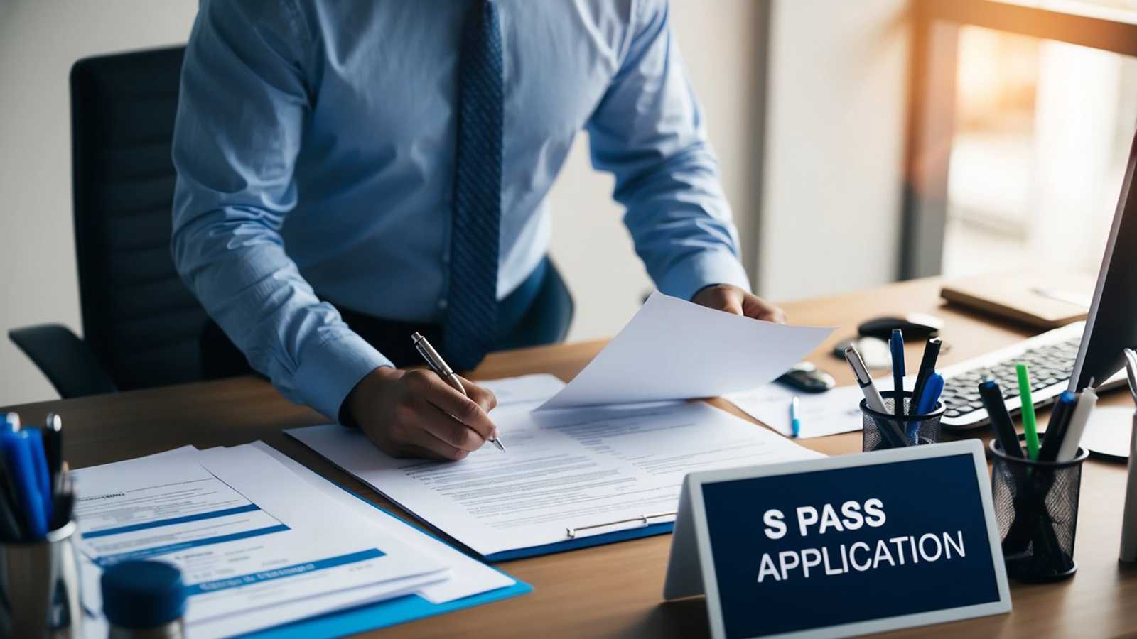 how to apply s pass from work permit