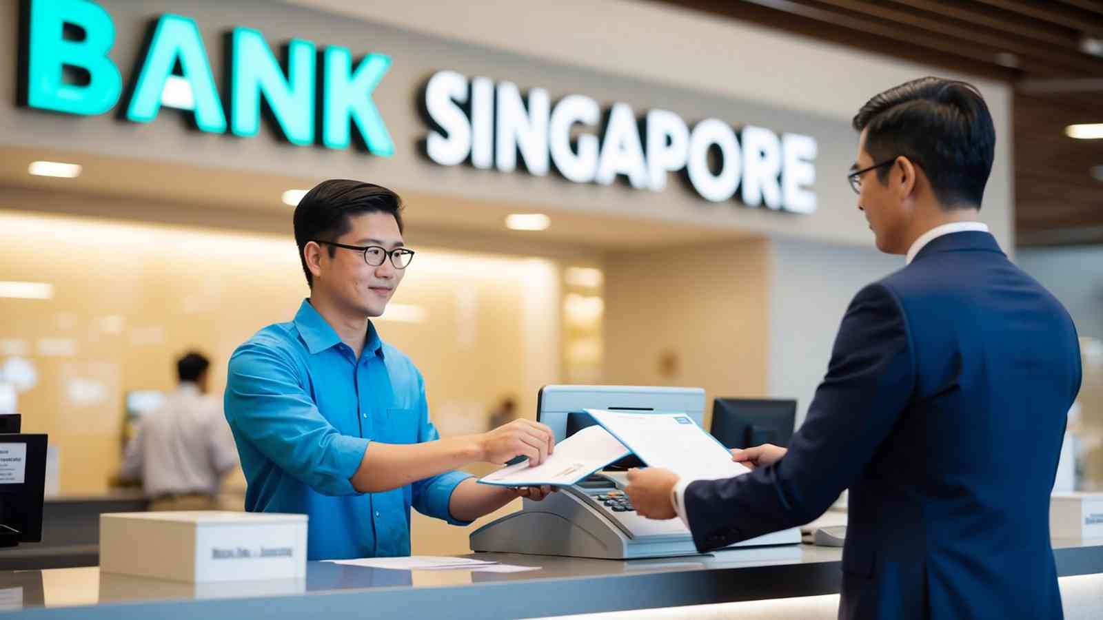 can foreigner open bank account in singapore without employment pass online