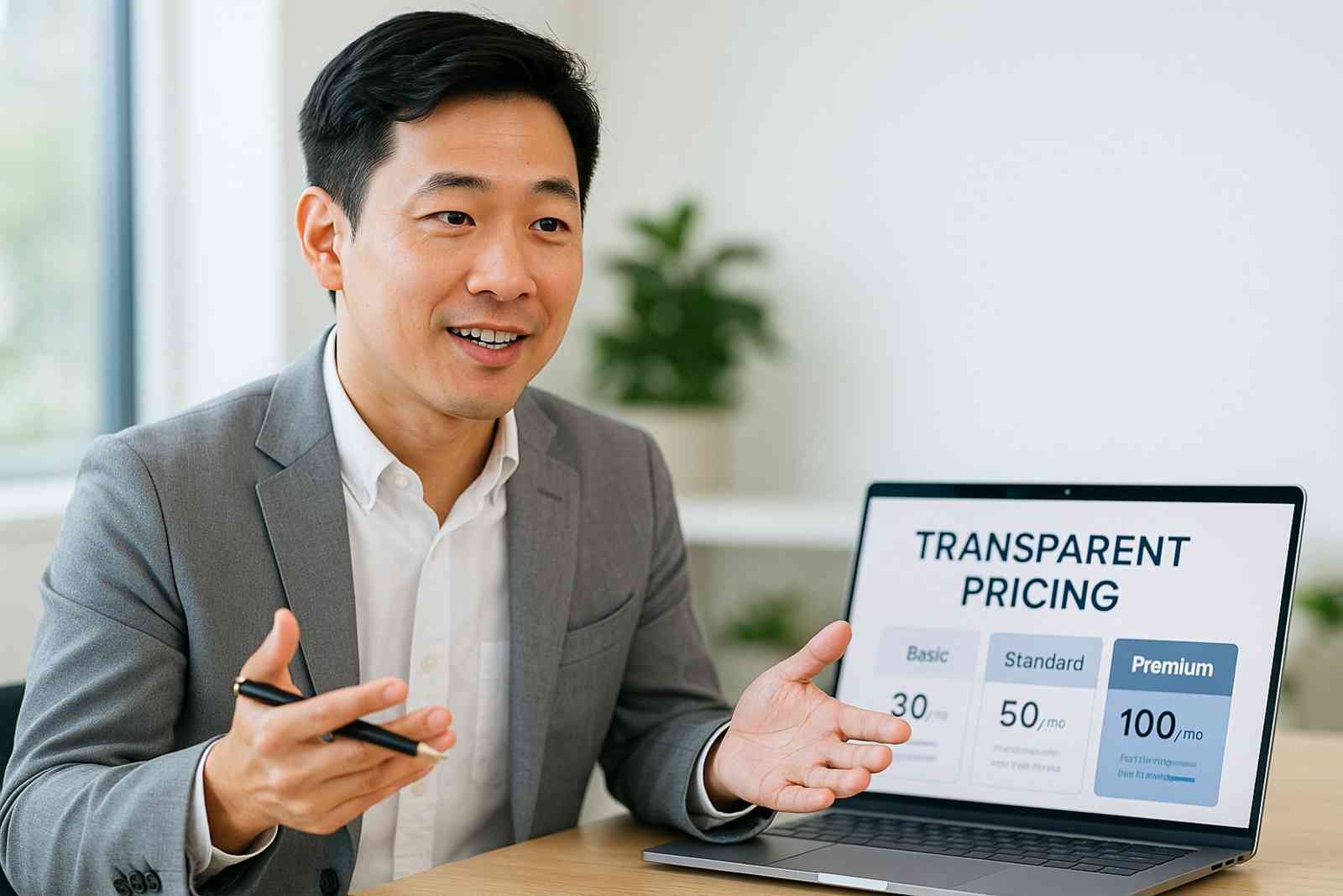transparent pricing
